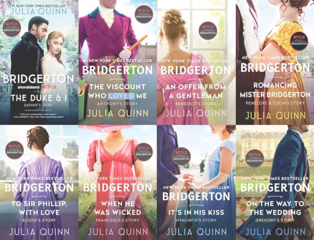 8 Libri Bridgerton di Julia Quinn: Dai romanzi alla serie Netflix