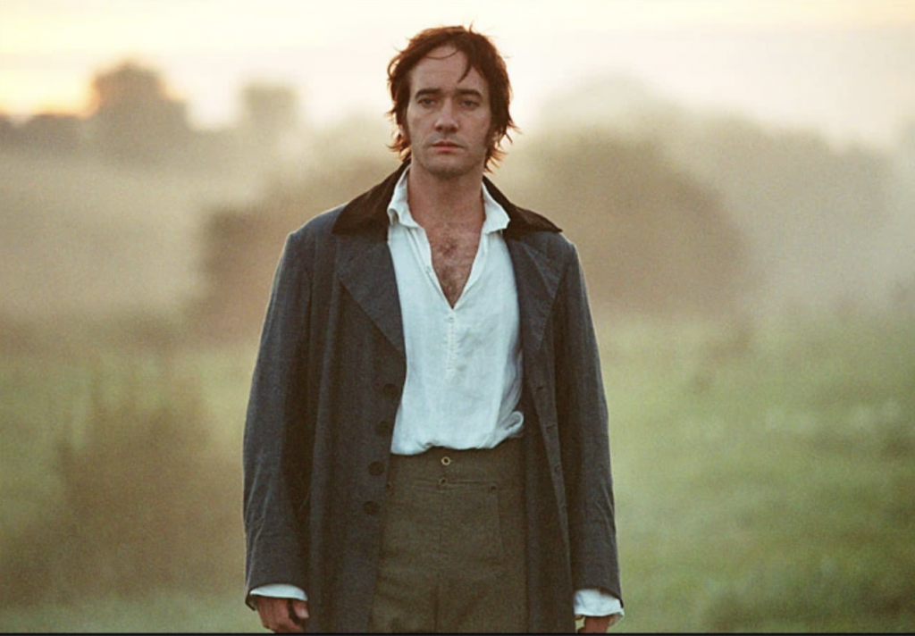 Matthew Macfadyen nel ruolo di Mr. Darcy in Orgoglio e Pregiudizio