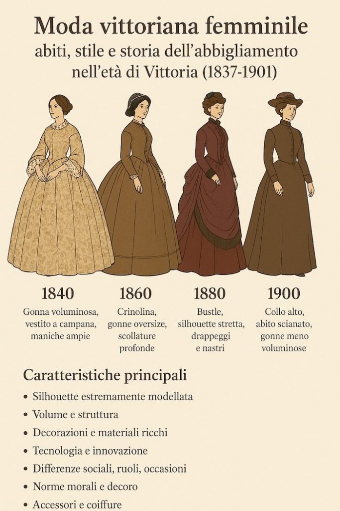 La moda in epoca Vittoriana e la sua evoluzione