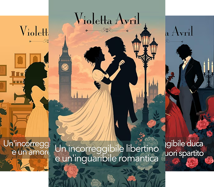 Serie romanzi rosa storici: Gli Incorreggibili di Violetta Avril