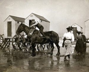 victorian bathing machines